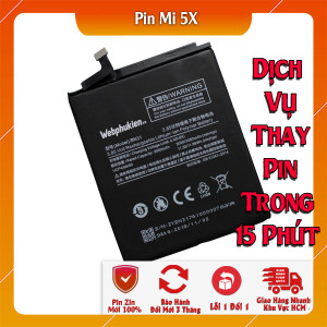 Pin Webphukien cho Xiaomi Mi 5X  Việt Nam (BN31) - 3080mAh 